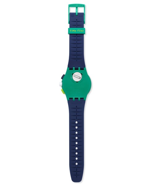 SWATCH(スウォッチ)の「TIME FLIES(アナログ腕時計・レディース・ブルー/グリーン・FREE)」の5枚目の写真