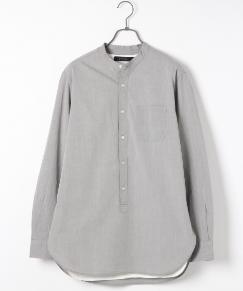 RAGEBLUE(レイジブルー)の「60/プルオーバーロングシャツ長袖/705725(シャツ/ブラウス・メンズ・グレー/ネイビー/ホワイト・LARGE/MEDIUM)」の3枚目の写真