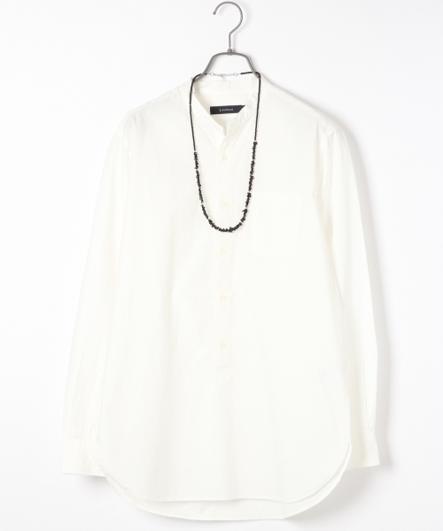 RAGEBLUE(レイジブルー)の「60/プルオーバーロングシャツ長袖/705725(シャツ/ブラウス・メンズ・グレー/ネイビー/ホワイト・LARGE/MEDIUM)」の2枚目の写真