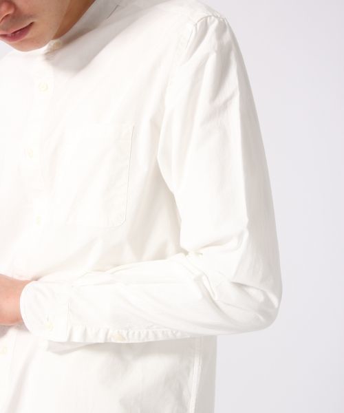 RAGEBLUE(レイジブルー)の「60/プルオーバーロングシャツ長袖/705725(シャツ/ブラウス・メンズ・グレー/ネイビー/ホワイト・LARGE/MEDIUM)」の12枚目の写真