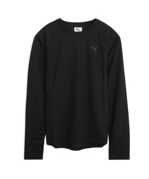 PUMA(プーマ)の「PUMA プーマ ウィメンズ ランニング アルティメット 長袖 Tシャツ(Tシャツ/カットソー・レディース・ブラック・X-LARGE/LARGE/SMALL/MEDIUM)」の1枚目の写真