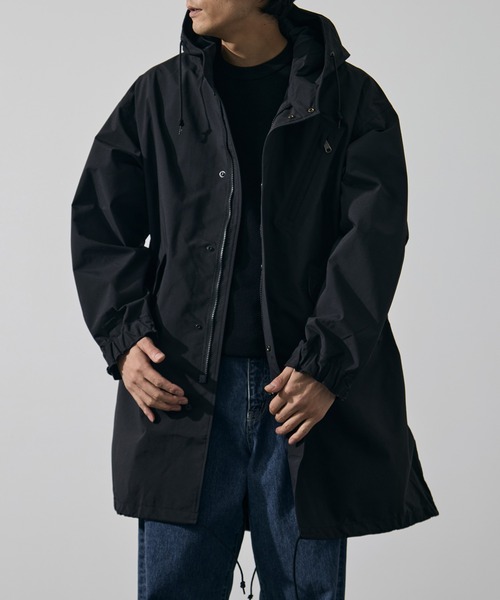 THE NORTH FACE PURPLE LABEL(ザ ノースフェイス パープルレーベル)の「【THE NORTH FACE Purple Label /ザ・ノース・フェイス パープルレーベル】GORE-TEX Field Hooded Coat(その他アウター・メンズ・ブラック・L/M)」の1枚目の写真