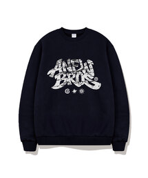 ストリートグラフィックオーバーサイズスウェットTシャツ5カラー[ANBM_9005]