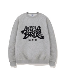 ストリートグラフィックオーバーサイズスウェットTシャツ5カラー[ANBM_9005]
