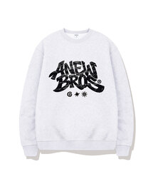 ストリートグラフィックオーバーサイズスウェットTシャツ5カラー[ANBM_9005]