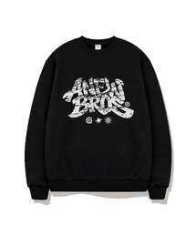 ストリートグラフィックオーバーサイズスウェットTシャツ5カラー[ANBM_9005]