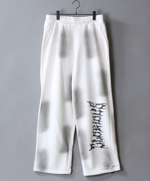 SITRY（シトリー）の「Grunge Style Sweat Pants/グランジ ヴィンテージライク ドローコード 裏毛 スウェットパンツ イージーパンツ（その他パンツ・メンズ・ブラック/ホワイト/ピンク・M/L）」の5枚目の写真