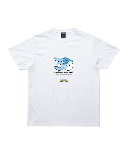 ZOZOSPOT(ゾゾスポット)の「Pokemon 30th Anniversary 1025 T-shirt 「フィオネ」(Tシャツ/カットソー・レディース・ホワイト・SMALL/MEDIUM/LARGE/X-LARGE/XX-LARGE/XXX-LARGE/100cm/110cm/120cm/130cm/140cm/150cm/160cm)」の1枚目の写真