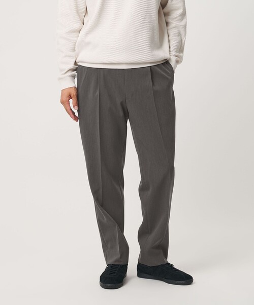 BEAUTY&YOUTH UNITED ARROWS(ビューティーアンドユースユナイテッドアローズ)の「ダブル トロ イージー スラックス NO.6 ヨコストレッチ(その他パンツ・メンズ・ネイビー/ダークグレー/ブラック・S/M/L/XL)」の8枚目の写真