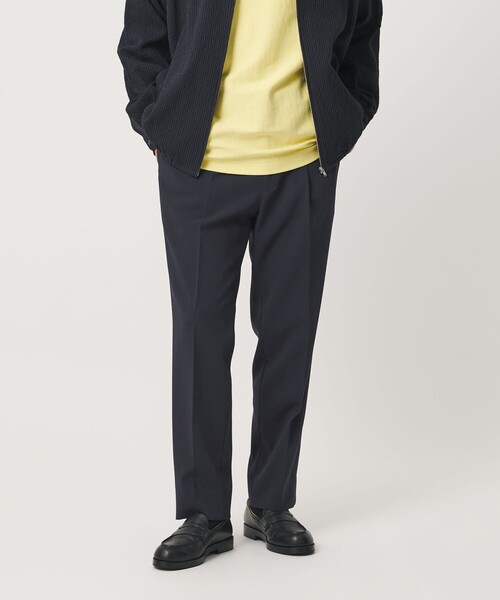 BEAUTY&YOUTH UNITED ARROWS(ビューティーアンドユースユナイテッドアローズ)の「ダブル トロ イージー スラックス NO.6 ヨコストレッチ(その他パンツ・メンズ・ネイビー/ダークグレー/ブラック・S/M/L/XL)」の12枚目の写真