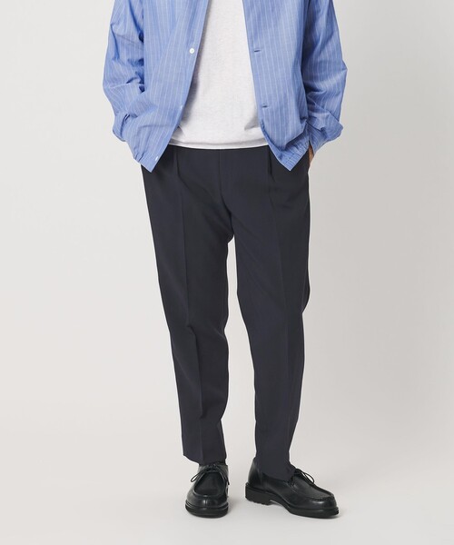 BEAUTY&YOUTH UNITED ARROWS(ビューティーアンドユースユナイテッドアローズ)の「ダブル トロ イージー スラックス NO.6 ヨコストレッチ(その他パンツ・メンズ・ネイビー/ダークグレー/ブラック・S/M/L/XL)」の14枚目の写真