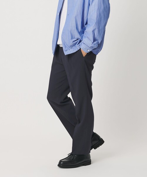 BEAUTY&YOUTH UNITED ARROWS(ビューティーアンドユースユナイテッドアローズ)の「ダブル トロ イージー スラックス NO.6 ヨコストレッチ(その他パンツ・メンズ・ネイビー/ダークグレー/ブラック・S/M/L/XL)」の15枚目の写真