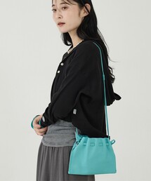 【blancle/ブランクレ】レザーギャザー2WAYバッグ/S.LEATHER GATHER 2WAY BAG SS/bc1231/小さめ/2WAY/ショルダーバッグ/ハンドバッグ