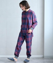 Belle Maison（ベルメゾン）の「着心地やわらかふんわりコットン起毛パジャマ【身生地綿100%】（ルームウェア/パジャマ）」
