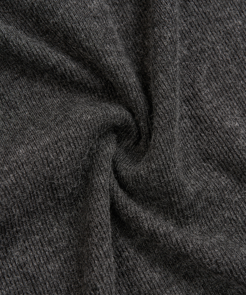 EXCONTAINER(エックスコンテナ)の「レイヤードヘンリーネックニット(CHARCOAL)(ニット/セーター・メンズ・その他・MEDIUM/LARGE/X-LARGE)」の6枚目の写真