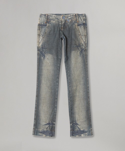 KNWLS(ノウルズ)の「JEANS 6M1JJ90300(その他パンツ・レディース・ブルー・SMALL)」の1枚目の写真