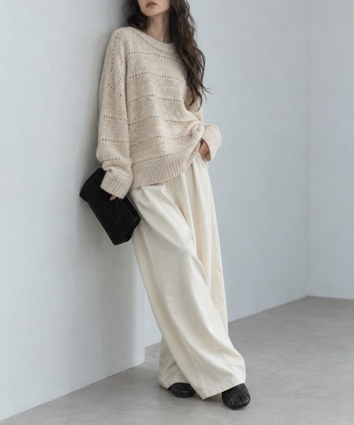 モデル身長：160cm
着用サイズ：FREE