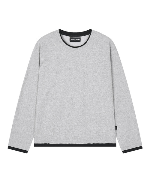 1989STANDARD(1989スタンダード)の「デッキレイヤードロングスリーブ (JTOSTL-0003)(Tシャツ/カットソー・メンズ・ワイン/ブラック/グレー・MEDIUM/LARGE/X-LARGE)」の2枚目の写真