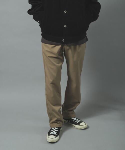 ITEMS URBANRESEARCH（アイテムズ アーバンリサーチ）の「ストレッチツイル 1-tuck トラウザー（その他パンツ・メンズ・ブラック/ベージュ/ネイビー・LARGE/MEDIUM）」の13枚目の写真