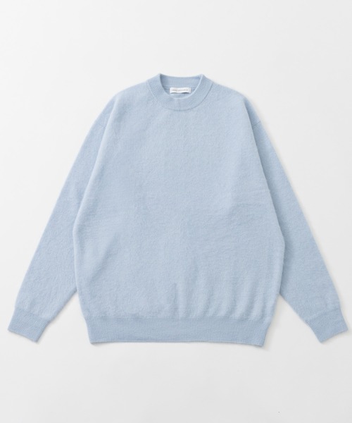 URBAN RESEARCH(アーバンリサーチ)の「FUR WOOL CREW-NECK KNIT(ニット/セーター・メンズ・ブラウン/ライトブルー/ブラック/パープル・LARGE/MEDIUM)」の3枚目の写真