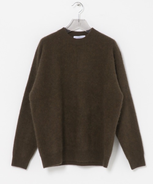 URBAN RESEARCH(アーバンリサーチ)の「FUR WOOL CREW-NECK KNIT(ニット/セーター・メンズ・ブラウン/ライトブルー/ブラック/パープル・LARGE/MEDIUM)」の12枚目の写真