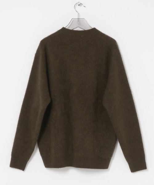 URBAN RESEARCH(アーバンリサーチ)の「FUR WOOL CREW-NECK KNIT(ニット/セーター・メンズ・ブラウン/ライトブルー/ブラック/パープル・LARGE/MEDIUM)」の13枚目の写真
