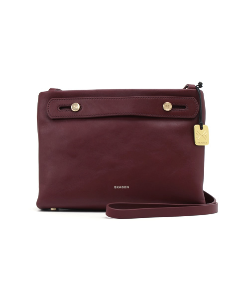 SKAGEN(スカーゲン)の「【BAILA 2016年5月号 / CLASSY 2016年5月号 掲載】MINI MIKKELINE SATCHEL SWH0102(4)(ハンドバッグ・レディース・ブラック/ベビーピンク/オフホワイト/ブルー/バーガンディー/ライトイエロー・FREE)」の6枚目の写真