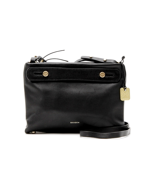 SKAGEN(スカーゲン)の「【BAILA 2016年5月号 / CLASSY 2016年5月号 掲載】MINI MIKKELINE SATCHEL SWH0102(4)(ハンドバッグ・レディース・ブラック/ベビーピンク/オフホワイト/ブルー/バーガンディー/ライトイエロー・FREE)」の2枚目の写真