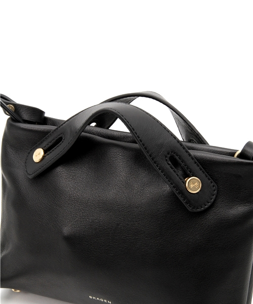 SKAGEN(スカーゲン)の「【BAILA 2016年5月号 / CLASSY 2016年5月号 掲載】MINI MIKKELINE SATCHEL SWH0102(4)(ハンドバッグ・レディース・ブラック/ベビーピンク/オフホワイト/ブルー/バーガンディー/ライトイエロー・FREE)」の10枚目の写真