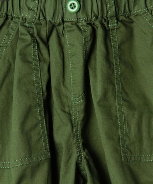 coen（コーエン）の「【coen kids】ツイルベイカーショートパンツ(100～150cm)（その他パンツ・キッズ・ベージュ/オリーブ・130/110/120/100/140/150）」の5枚目の写真
