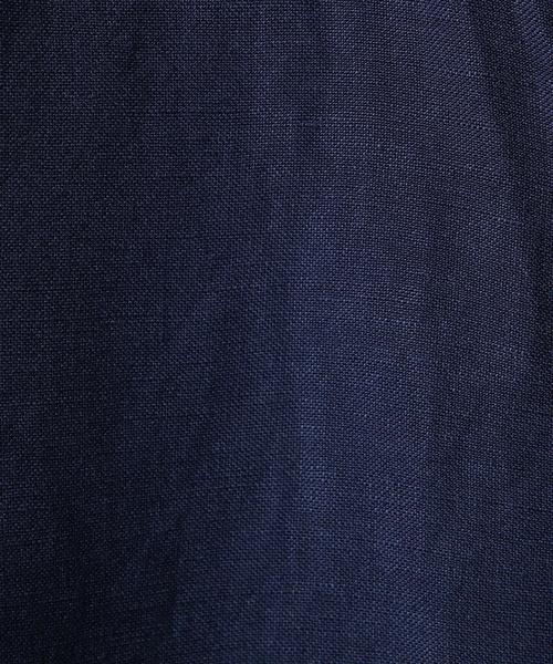 BEAUTY&YOUTH UNITED ARROWS（ビューティーアンドユースユナイテッドアローズ）の「【WEB限定】by ∴ リネン バイオウォッシュ 7スリーブシャツ◆（シャツ/ブラウス・メンズ・ブラック/ブラウン/オリーブ/ネイビー/ホワイト・MEDIUM/SMALL/LARGE）」の12枚目の写真