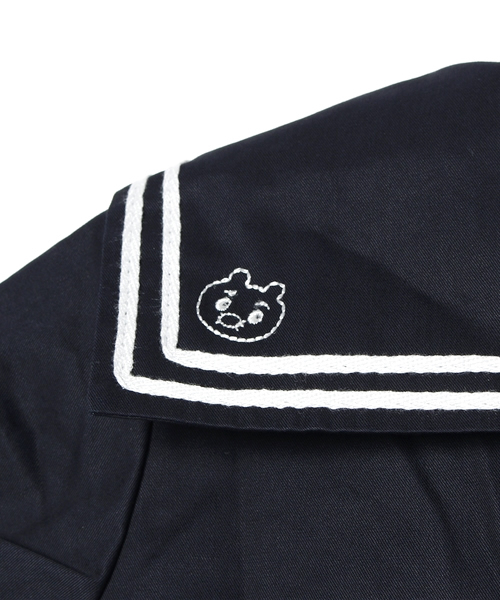 earth music&ecology（アースミュージックアンドエコロジー）の「【Kids】TINNYセーラーワンピース（ワンピース・キッズ・オフホワイト/ネイビー・110cm/100cm/120cm）」の6枚目の写真