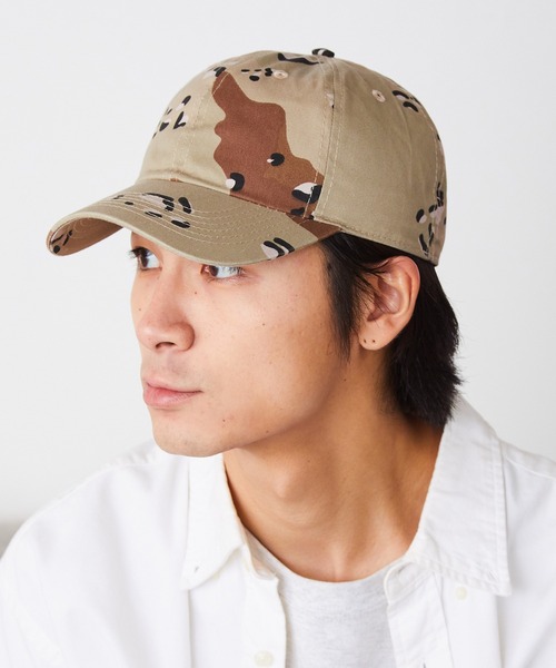 newhattan(ニューハッタン)の「NEW HATTAN/ニューハッタン コットンツイル 6パネルキャップ ベースボールキャップ 無地(キャップ・メンズ・チャコール/ネイビー/インディゴブルー/ライトインディゴブルー/ホワイト/ブラック系その他/フューシャピンク/ブラック/カーキ/オリーブ/スカイブルー/ライトピンク/ワイン/ダークグリーン/バーガンディー/ダークブラウン/オレンジ/ラベンダー/サンドベージュ/アーミー/ライム/アクア/ダークインディゴブルー/カモフラージュ・FREE)」の7枚目の写真