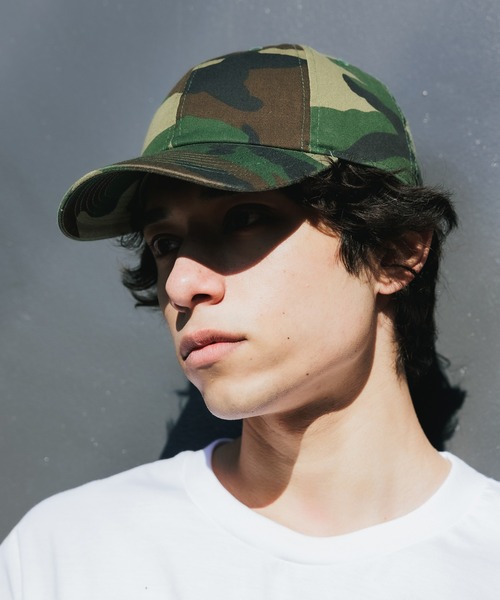 newhattan(ニューハッタン)の「NEW HATTAN/ニューハッタン コットンツイル 6パネルキャップ ベースボールキャップ 無地(キャップ・メンズ・チャコール/ネイビー/インディゴブルー/ライトインディゴブルー/ホワイト/ブラック系その他/フューシャピンク/ブラック/カーキ/オリーブ/スカイブルー/ライトピンク/ワイン/ダークグリーン/バーガンディー/ダークブラウン/オレンジ/ラベンダー/サンドベージュ/アーミー/ライム/アクア/ダークインディゴブルー/カモフラージュ・FREE)」の12枚目の写真