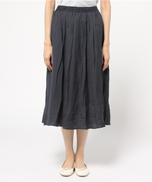 LBC | レーヨンポリエステルギャザースカート         (スカート)