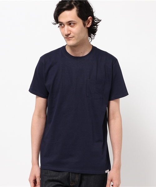 L&HARMONY（エルアンドハーモニー）の「[Fruit of the room / フルーツオブザルーム] 別注ベーシックポケットTシャツ（Tシャツ/カットソー・メンズ・ホワイト/ネイビー/ブラック/グレー・LARGE/MEDIUM）」の4枚目の写真