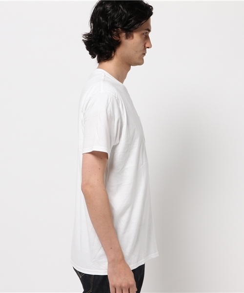 L&HARMONY（エルアンドハーモニー）の「[Fruit of the room / フルーツオブザルーム] 別注ベーシックポケットTシャツ（Tシャツ/カットソー・メンズ・ホワイト/ネイビー/ブラック/グレー・LARGE/MEDIUM）」の7枚目の写真