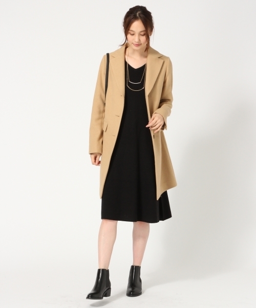 GLOBAL WORK(グローバルワーク)の「アゼVネックAラインニットワンピース/726115(ワンピース・レディース・グレー/ブラック/カーキ・LARGE/MEDIUM)」の11枚目の写真