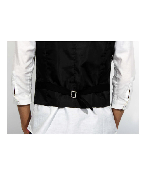 ８(eight)（エイト）の「スーツ生地ジレベスト（ベスト・メンズ・ネイビー/ブラック/グレー/ワイン/ベージュ・LARGE/X-LARGE/MEDIUM/XX-LARGE）」の15枚目の写真