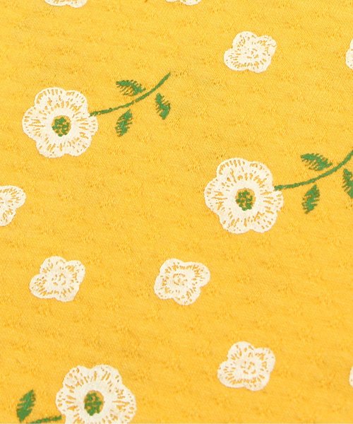 Seraph（セラフ）の「6色3柄長袖Ｔシャツ（Tシャツ/カットソー・キッズ・マスタード/サーモンピンク/エメラルド/アイボリー/グレー/ライトグレー・140/130/110/80/90/95/100/120）」の11枚目の写真