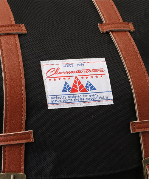 Charmante nature(シャルマントナチュール)の「【Charmante nature】 バックパック Astle(バックパック/リュック・メンズ・グリーン/レッド/グレー/ブラック/ネイビー・00)」の12枚目の写真