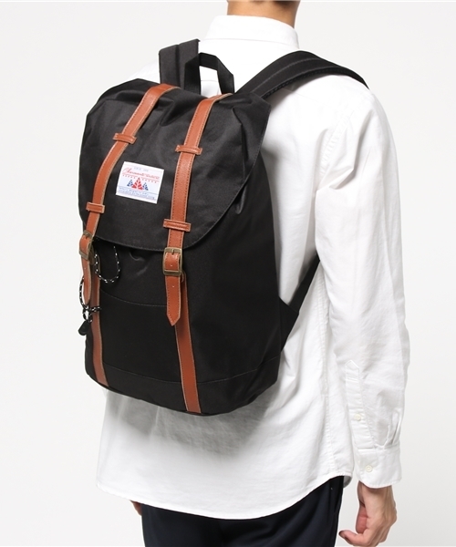 Charmante nature(シャルマントナチュール)の「【Charmante nature】 バックパック Astle(バックパック/リュック・メンズ・グリーン/レッド/グレー/ブラック/ネイビー・00)」の7枚目の写真