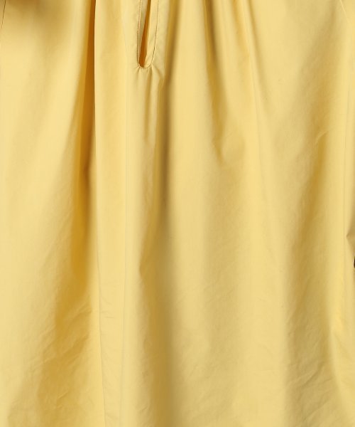 ivory court（アイボリーコート）の「タイプライターギャザーカフスブラウス◆（シャツ/ブラウス・レディース・ネイビー/イエロー/ピンク・FREE）」の12枚目の写真