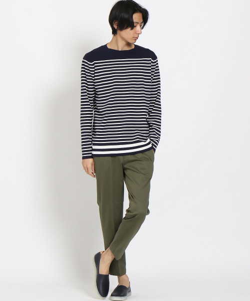 ABAHOUSE（アバハウス）の「カルゼジャージーイージーパンツ（その他パンツ・メンズ・ベージュ/ネイビー/オリーブ/ブラック/グレイッシュブルー・46/48/44/50）」の13枚目の写真