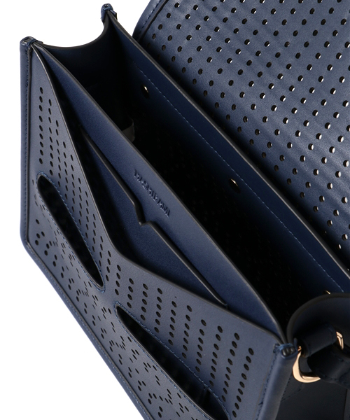 HASHIBAMI（ハシバミ）の「【Hashibami】メッシュスラッシュミニショルダーバッグ/Ha-1609-280（ショルダーバッグ・レディース・シルバー/ネイビー/ブラウン・FREE）」の10枚目の写真