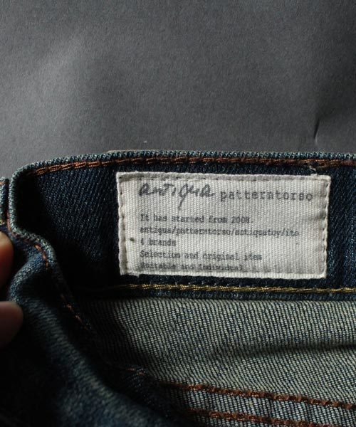 antiqua（アンティカ）の「オリジナルotonaデニム（デニムパンツ・レディース・インディゴブルー/ブルー系その他/ブルー・S/LL/M/L）」の13枚目の写真