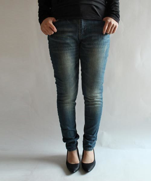 antiqua（アンティカ）の「オリジナルotonaデニム（デニムパンツ・レディース・インディゴブルー/ブルー系その他/ブルー・S/LL/M/L）」の18枚目の写真