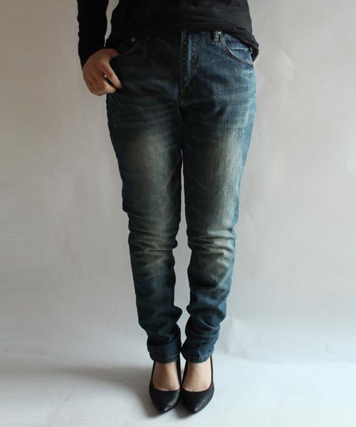 antiqua（アンティカ）の「オリジナルotonaデニム（デニムパンツ・レディース・インディゴブルー/ブルー系その他/ブルー・S/LL/M/L）」の20枚目の写真