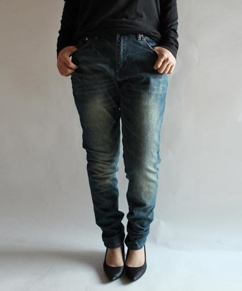 antiqua（アンティカ）の「オリジナルotonaデニム（デニムパンツ・レディース・インディゴブルー/ブルー系その他/ブルー・S/LL/M/L）」の21枚目の写真