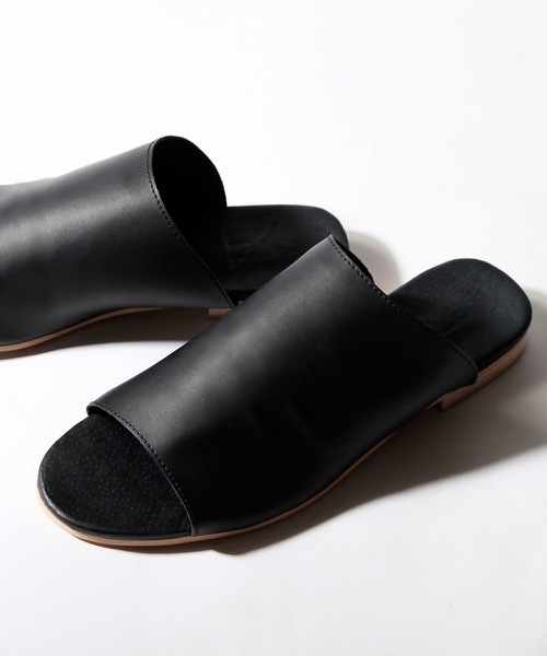 DETAILS（ディテールズ）の「DETAILS/neoレザーサンダル（サンダル・メンズ・ブラウン/ブラック/ネイビー・MEDIUM/SMALL/LARGE）」の2枚目の写真